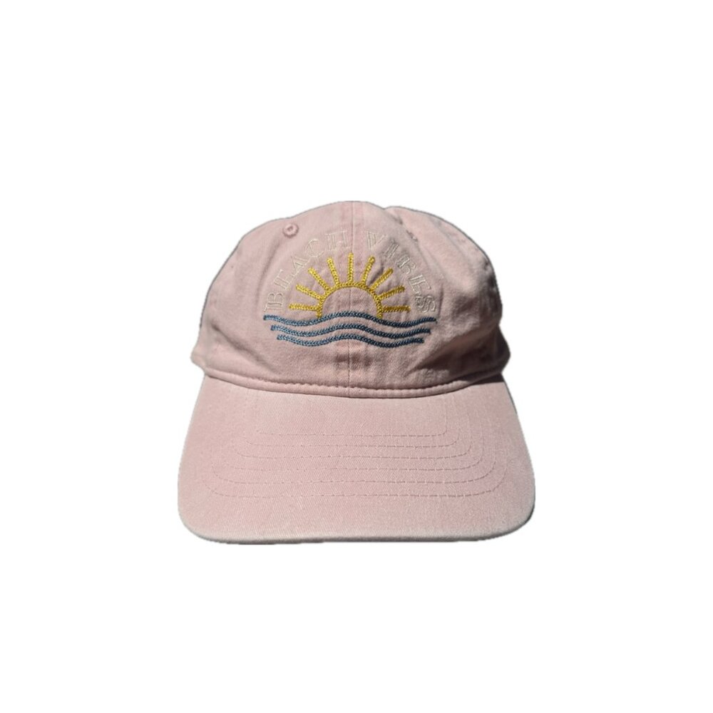 Beach Vibes Women's pink baseball hat NWOT